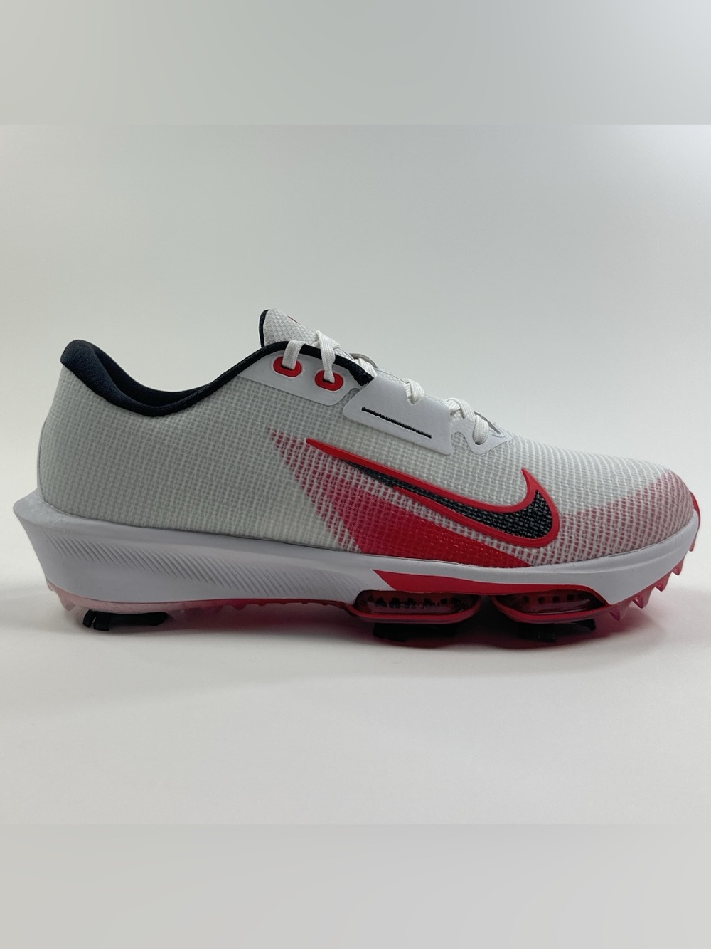 Nike Air Zoom Infinity Tour 2 White Red Black Men Size 8.5 Golf Shoes FD0217-101